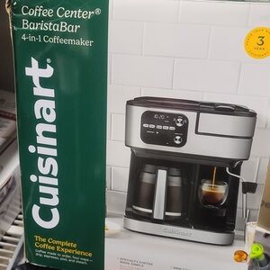 Cuisinart Silver & Black 4-in-1 Coffee Center BaristaBar